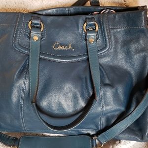 Teal Coach Bag